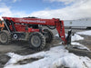 2020 Manitou MTA8044 74hp T4F, Cab/Heat/Air, Cab and Boom LED work lights, Auxiliary Hydraulics, Solid Tires, Amber strobe, Lift Hook w/66" Carriage, 60" Forks