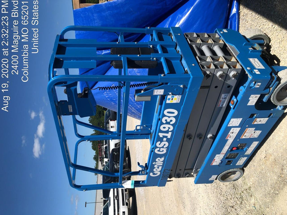 2018 Genie GS-1930 Genie GS-1930 w/Fixed Rail, Chain Entry