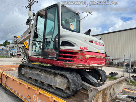 2019 Takeuchi TB290 Takeuchi TB290 Cab/Heat/AC w/Rubber Tracks, Auxiliary Hydraulics, Dozer Blade, Manual QC