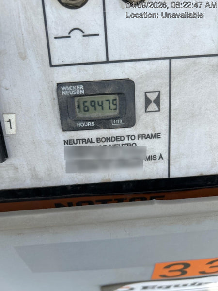 2019 Wacker Neuson LTV6L-MH Wacker Neuson LTV6L Mobile Light Tower w/Fuel Level Sensor Installed