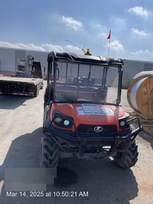 2019 Kubota RTV-XG850WL-H 4wd Utility Cart, Gas, 2 Seat, LED Strobe, Windshield Tempered Glass, Plastic Canopy, Wire Harness Kit, Backup Alarm