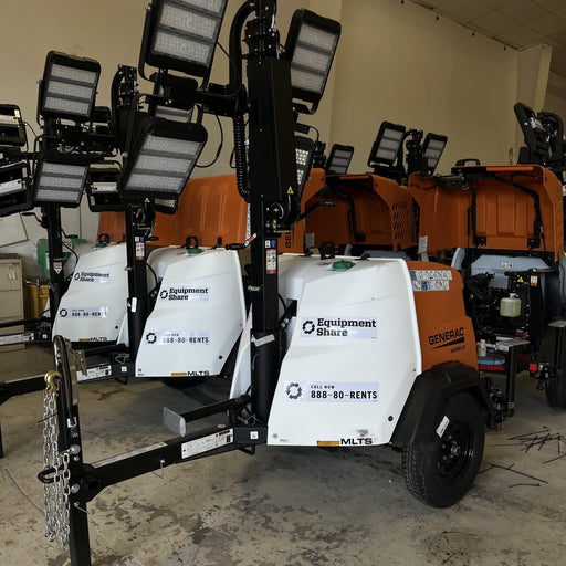 2023 Generac MLT2 Diesel, Flex Switch 120V Input, Powerzone Controller, (4) 320W LED Lights, 4kW Generator, 39.9 Gal Fuel Tank, 2" Ball, T3