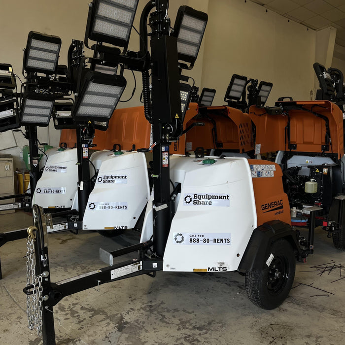 2023 Generac MLT2 Diesel, Flex Switch 120V Input, Powerzone Controller, (4) 320W LED Lights, 4kW Generator, 39.9 Gal Fuel Tank, 2" Ball, T3