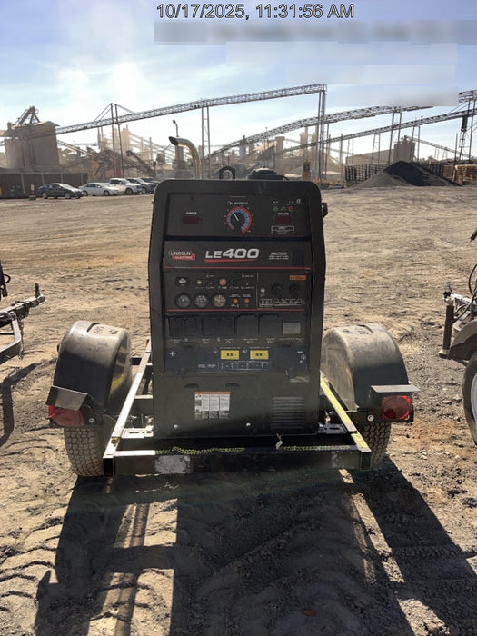 2024 Lincoln Electric LE400 Kubota V1505, Trlr, Cable Rack, Light Kit, ES Decals, T3