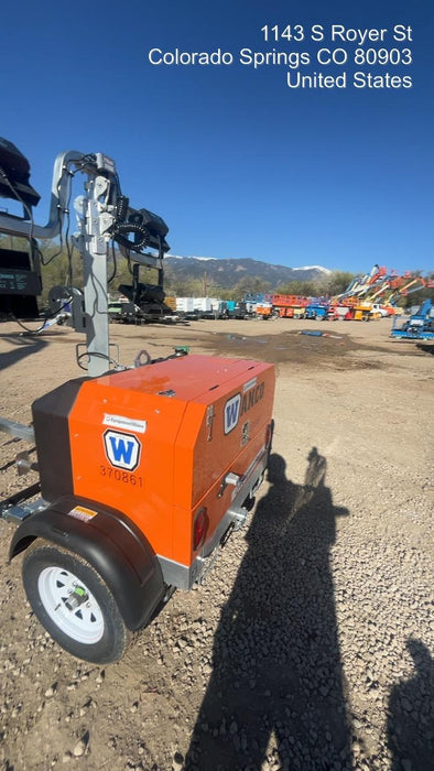 2023 Wanco WLTT-4MM4K Diesel, Deep Sea Controller, Shore Power Plug, Auto Start, (4) 350W LED Floodlights, 4kW Generator, 60 Gal Fuel Tank, 2" Ball, T3