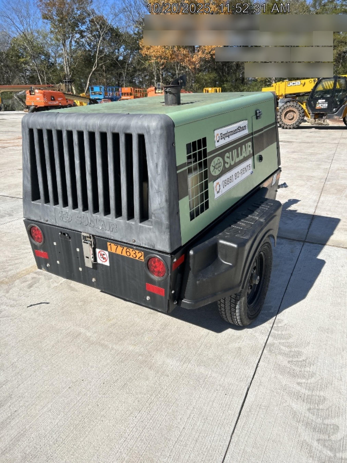 2021 SULLAIR 185D-DPQ KU4F