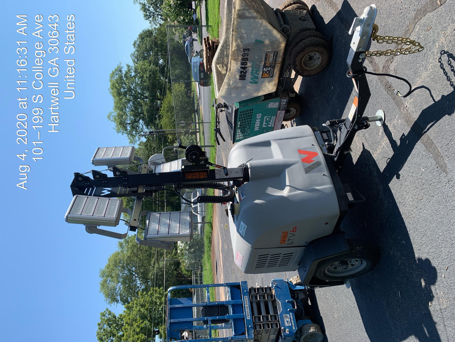 2019 Wacker Neuson LTV6K-LED Standard LED Towable Light Tower w/None