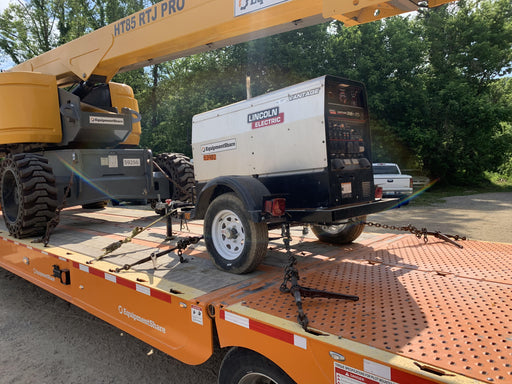 2019 Lincoln Electric Vantage 322 Welder Ready-Pak 3, Two wheel trailer, Fender and Light kit, Cable Rack