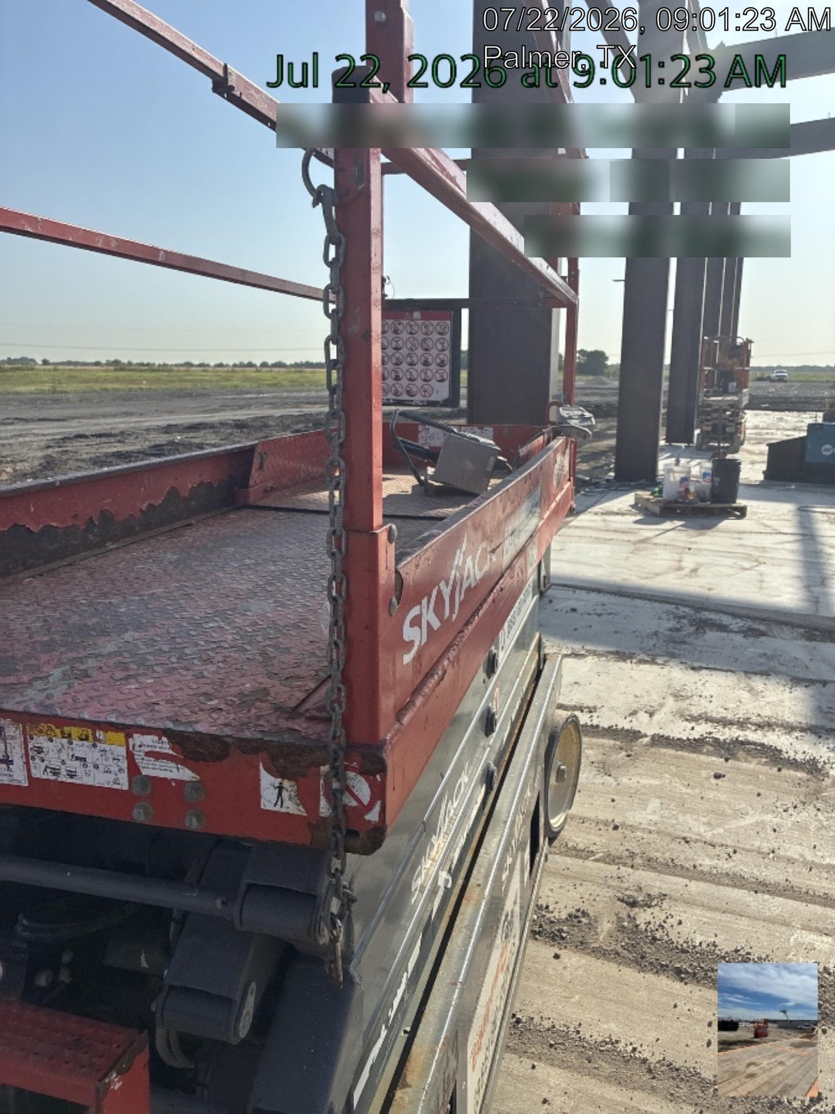 2018 Skyjack SJIII-3226 Skyjack SJIII3226 Scissor Lift w/Trojan Batteries