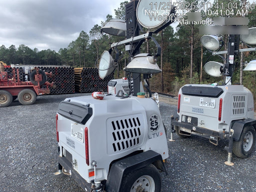 2018 Wacker Neuson LTV6L-MH LTV6L Mobile Light Tower w/Fuel Level Sensor Installed