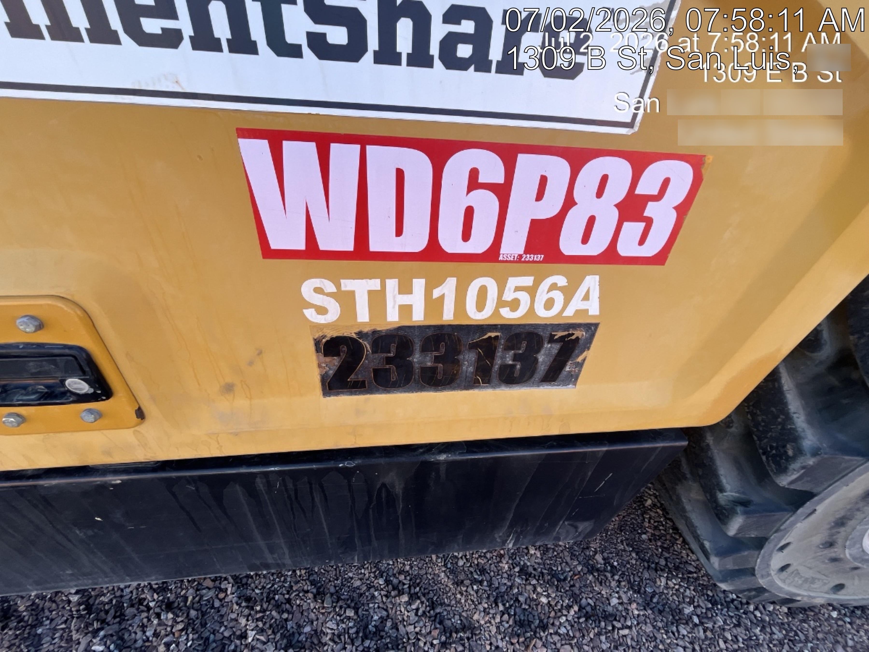 2022 SANY STH1056