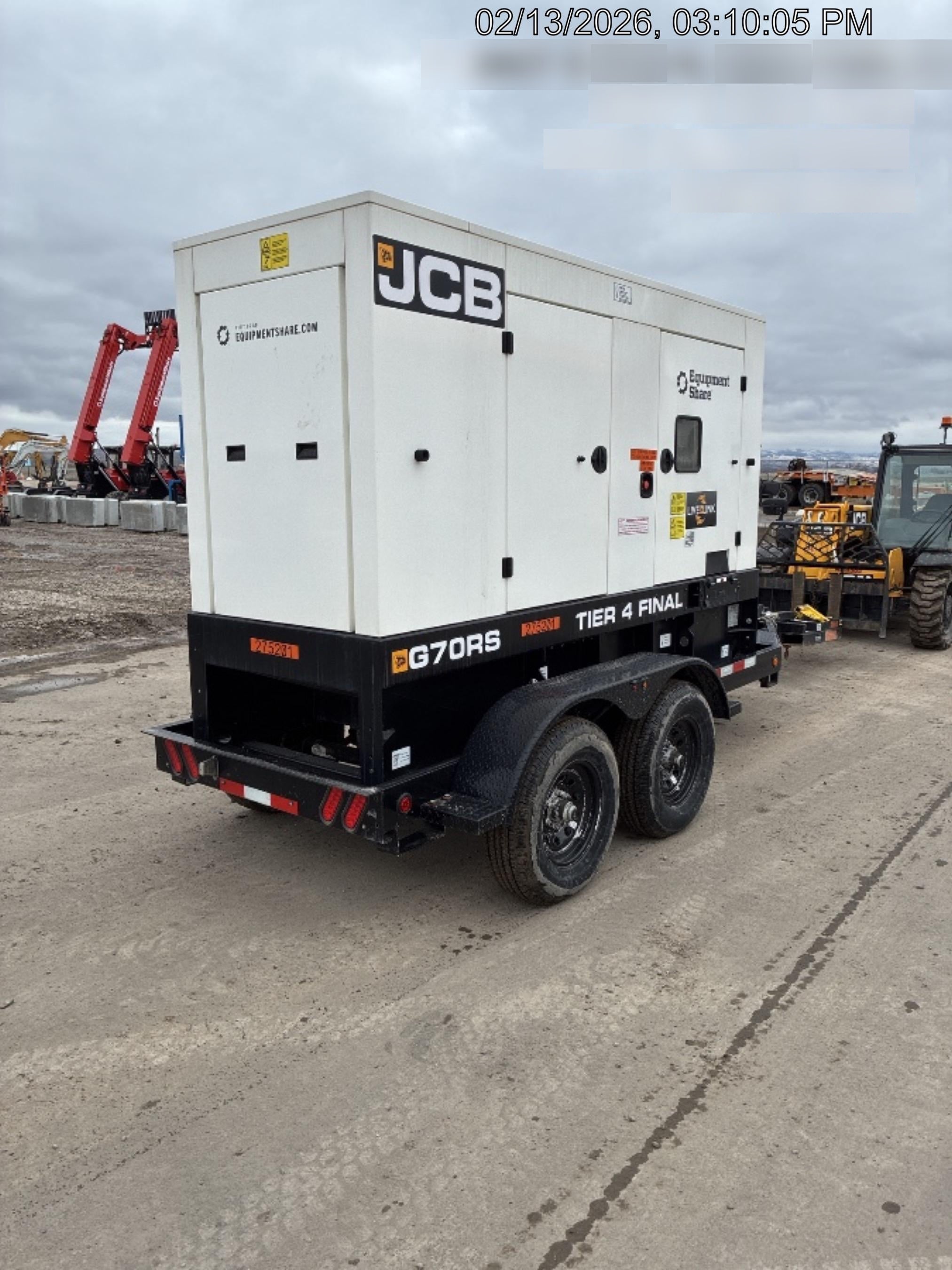 2022 JCB G70RST4F