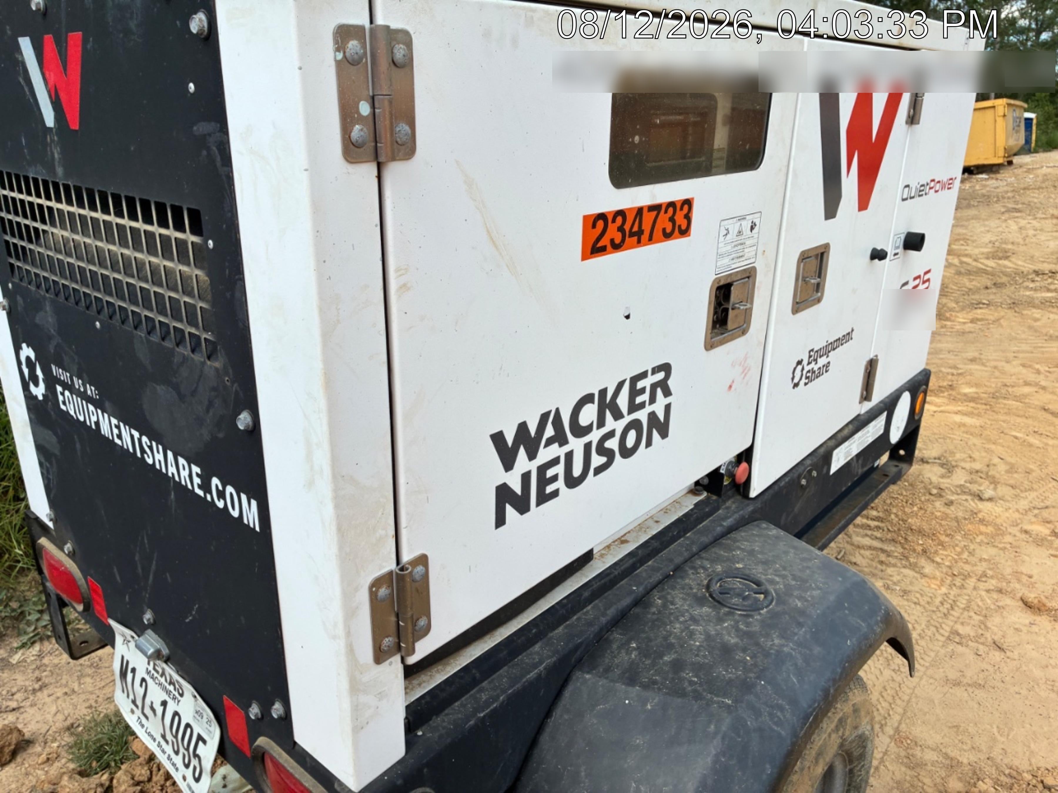2022 WACKER NEUSON G25