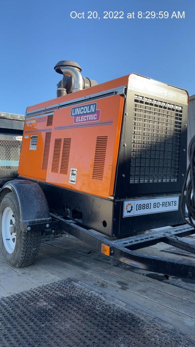 2021 Lincoln Electric Vantage 549X Ready Pak 3, ORANGE (includes trailer, cable rack, fender light kit)