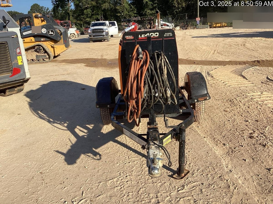 2022 Lincoln Electric LE400 Kubota V1505, Trlr, Cable Rack, Light Kit, ES Decals, T3