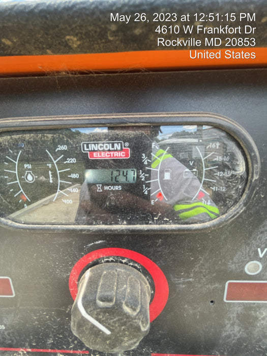 2021 Lincoln Electric Vantage 549X Ready Pak 3, ORANGE (includes trailer, cable rack, fender light kit)