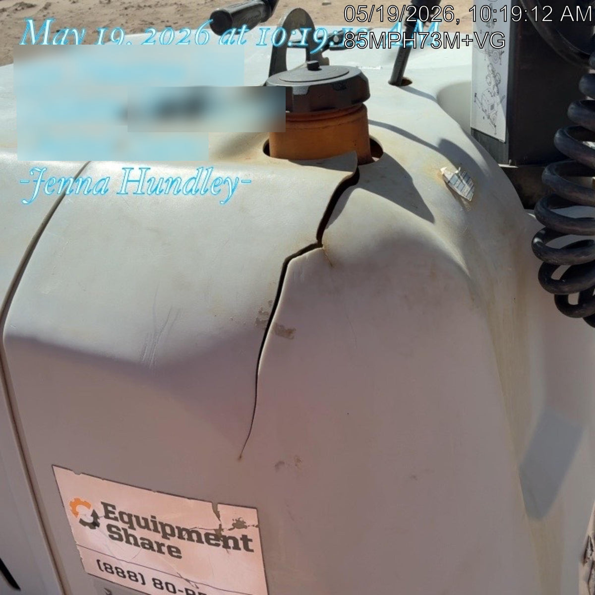 2018 Wacker Neuson LTV6L-MH Wacker Neuson LTV6L Mobile Light Tower w/Fuel Level Sensor Installed