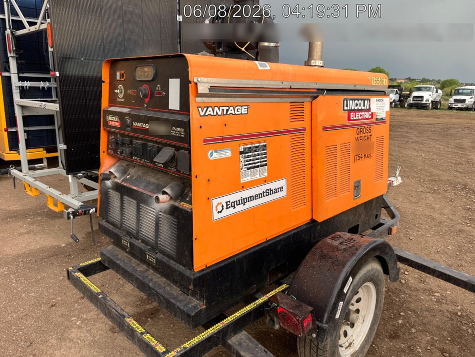 2021 Lincoln Electric Vantage 549X Ready Pak 3, ORANGE (includes trailer, cable rack, fender light kit)