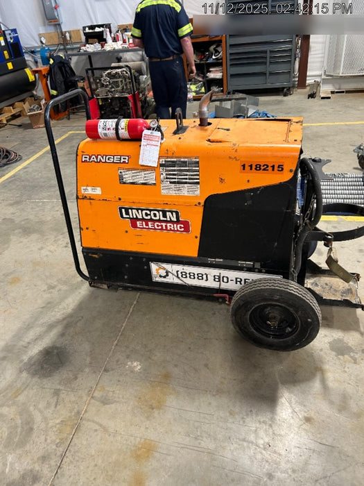 2020 Lincoln Electric Ranger 305 LPG Kohler Engine, One-Pak