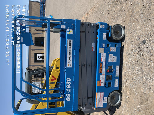 2020 Genie GS-1930 Standard Machine