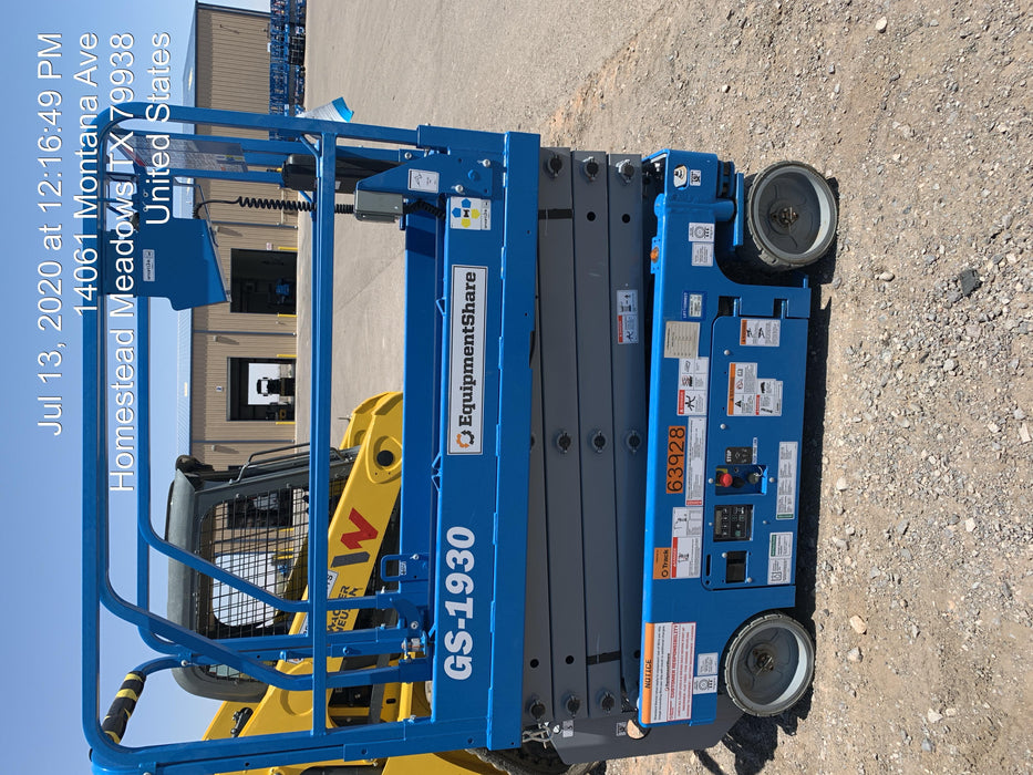 2020 Genie GS-1930 Standard Machine