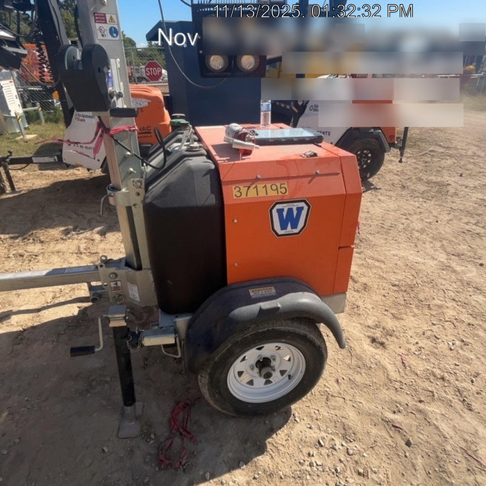 2023 Wanco WLTT-4MM4K Diesel, Deep Sea Controller, Shore Power Plug, Auto Start, (4) 350W LED Floodlights, 4kW Generator, 60 Gal Fuel Tank, 2" Ball, T3