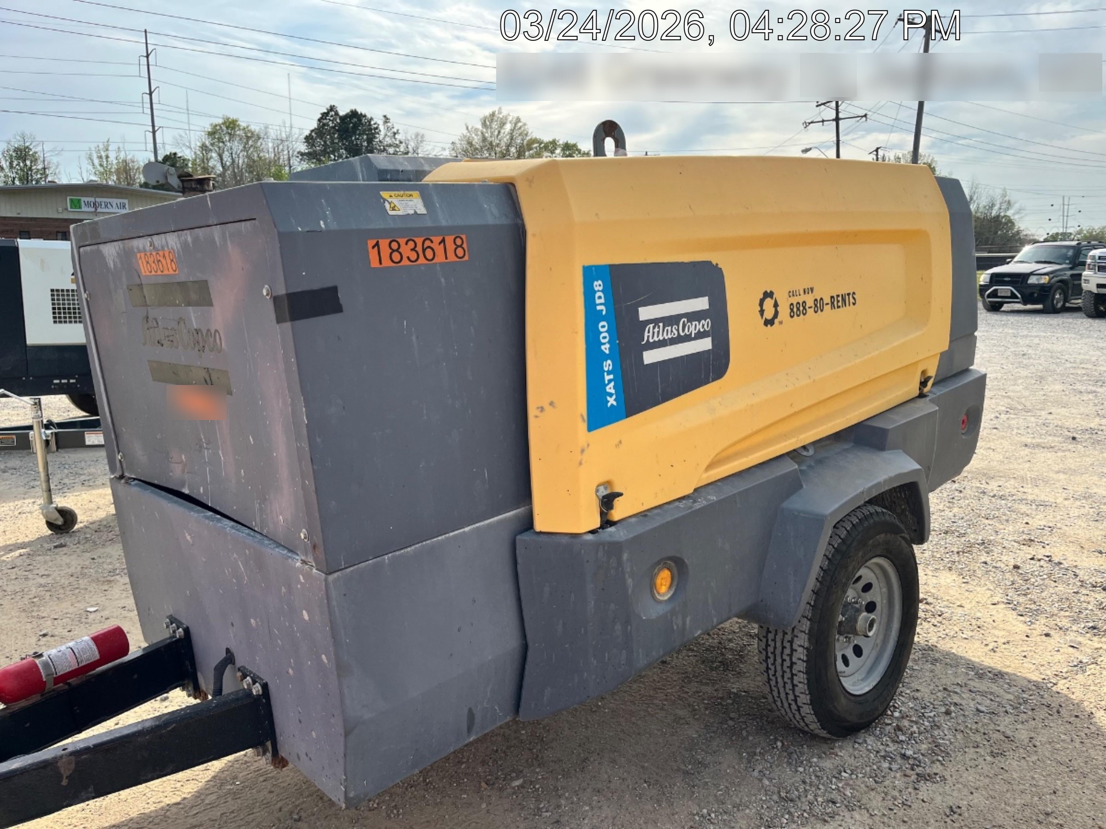 2021 ATLAS COPCO XATS400 CWK