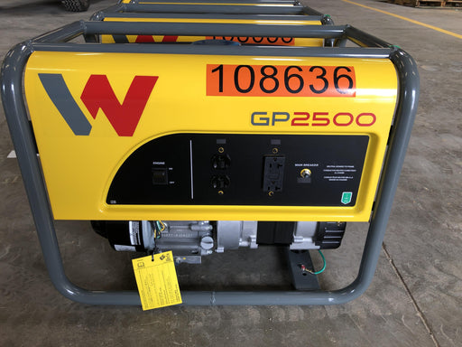 2020 WACKER NEUSON GP2500A