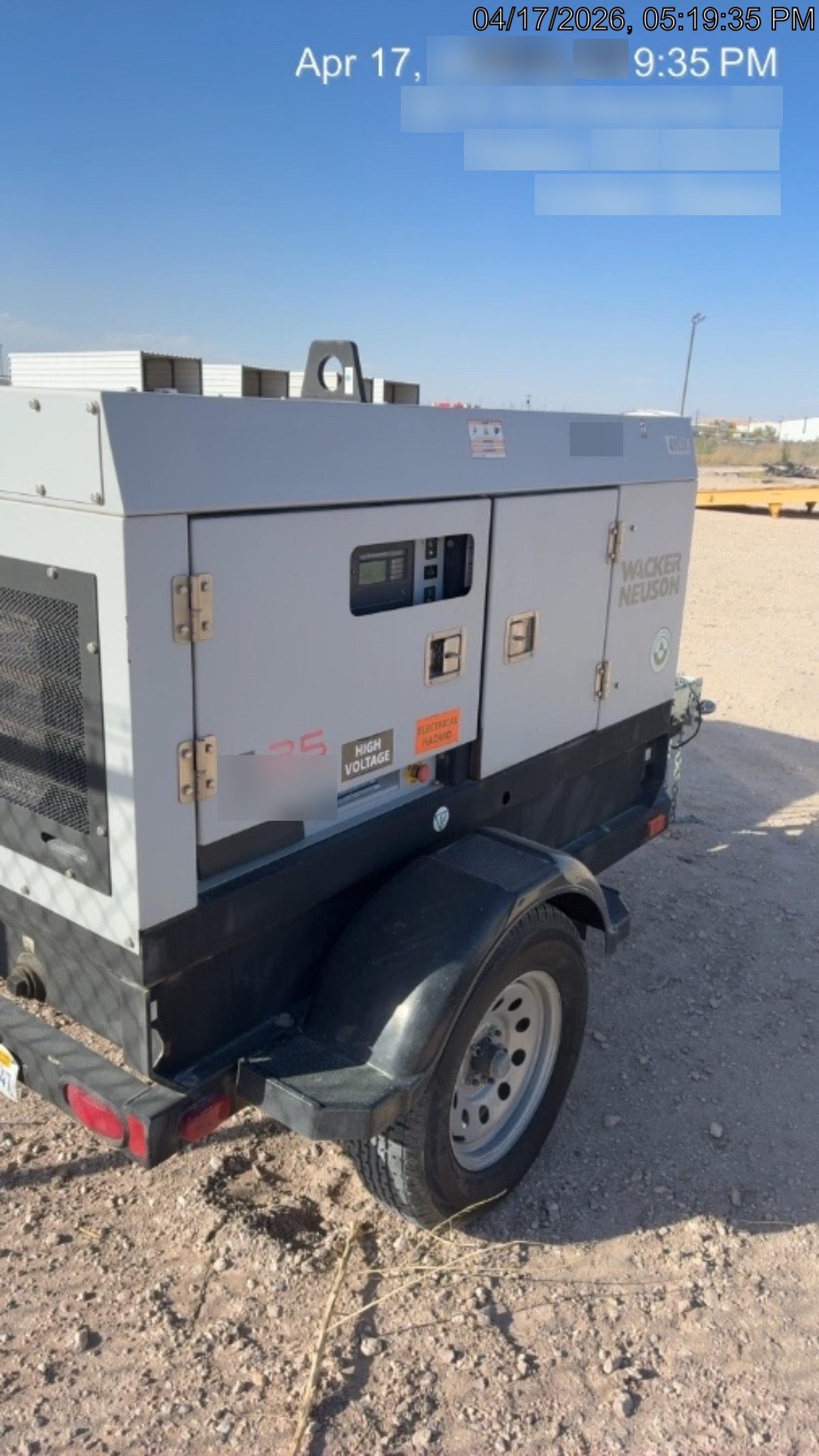 2019 WACKER NEUSON G25