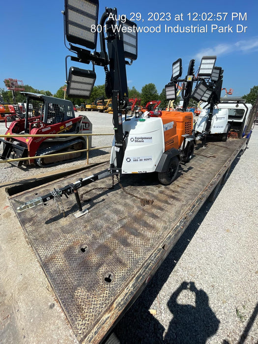 2023 Generac MLT2 Diesel, Flex Switch 120V Input, Powerzone Controller, (4) 320W LED Lights, 4kW Generator, 39.9 Gal Fuel Tank, 2" Ball, T3