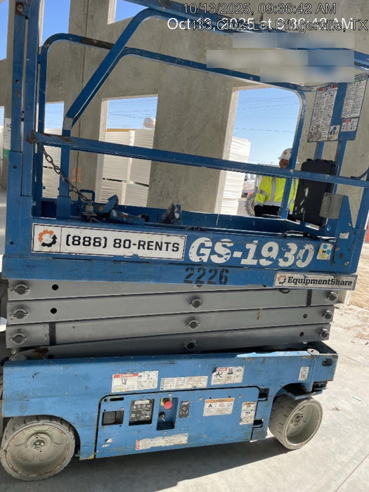 2016 GENIE GS-1930