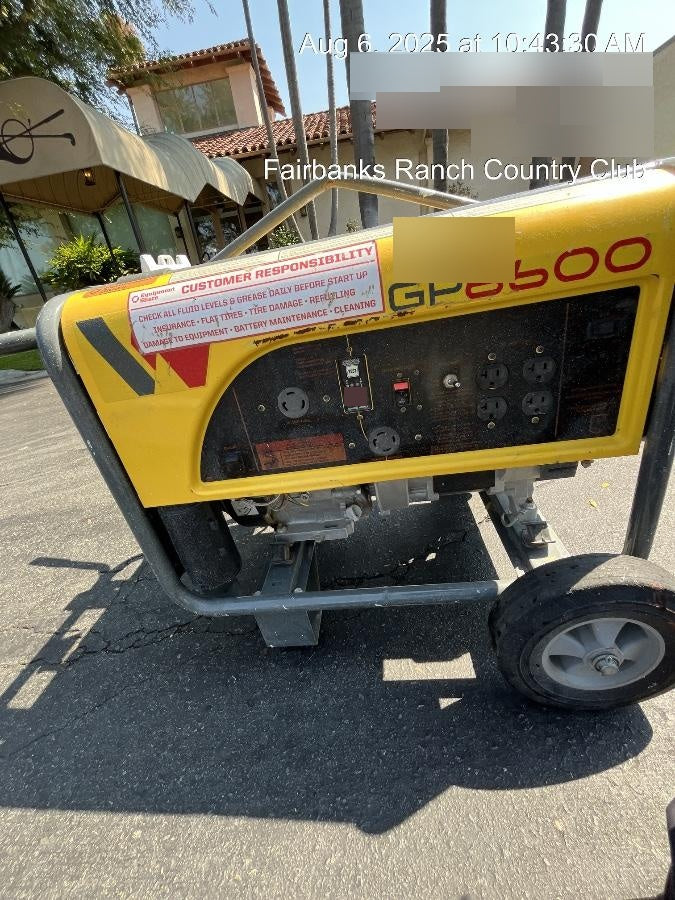 2019 WACKER NEUSON GP6600A