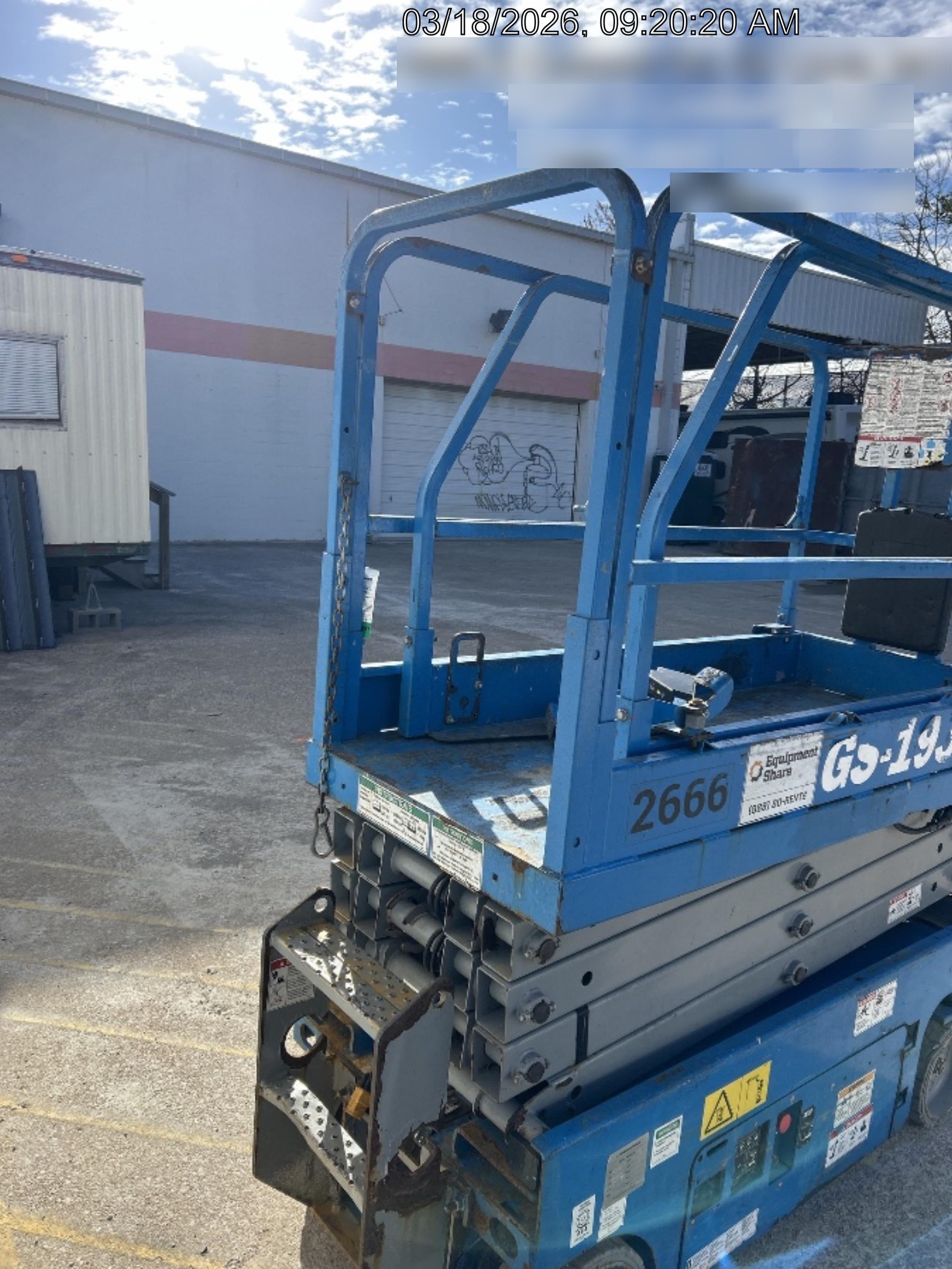 2016 Genie GS-1930 Genie GS-1930 Scissor Lift