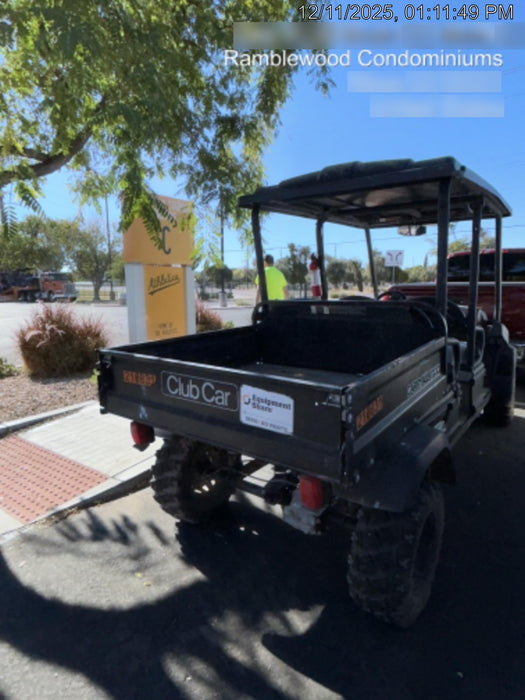 2022 Club Car CA1700D Canopy, Diesel, 4 Passenger