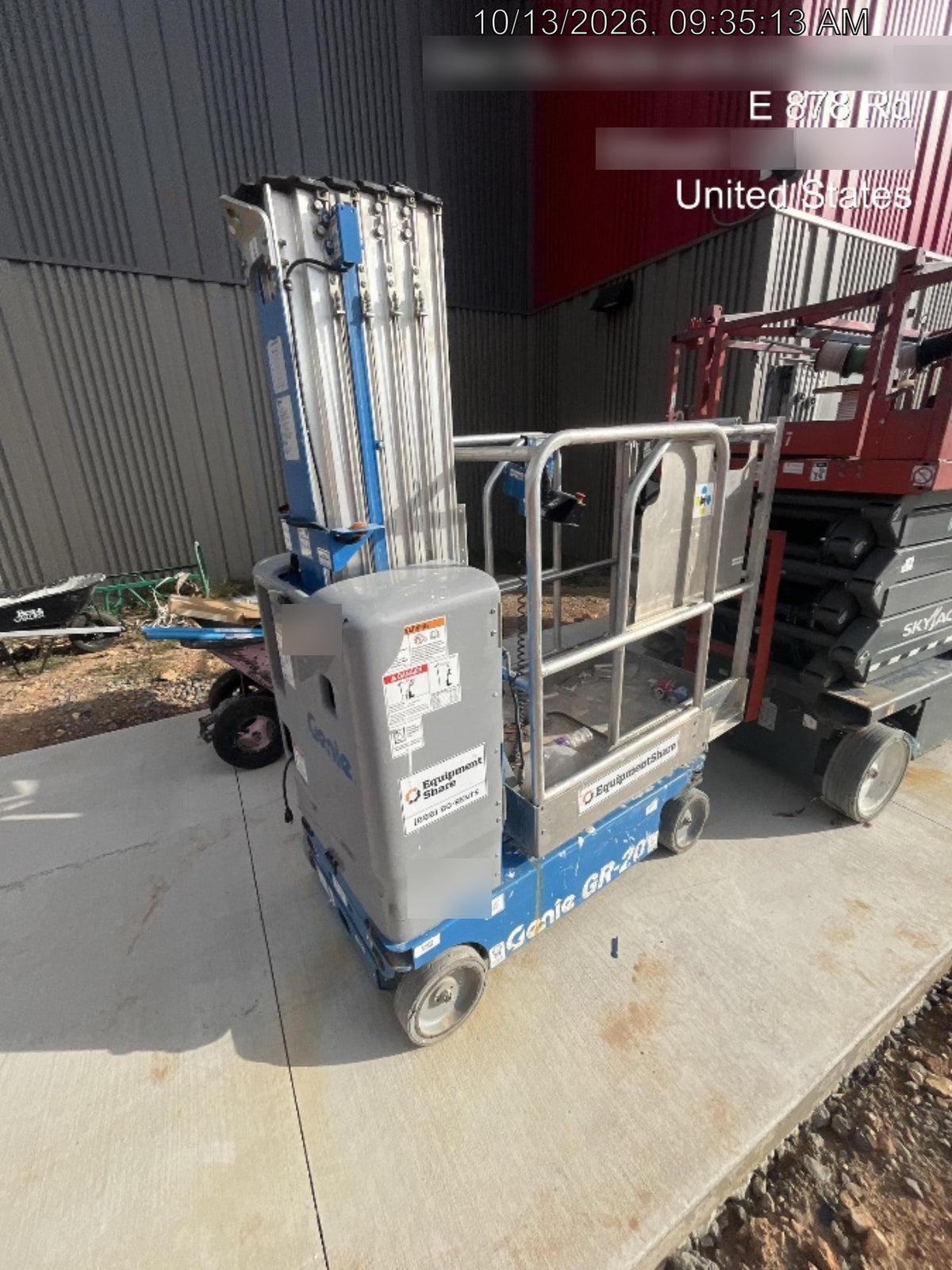 2020 GENIE GR-20