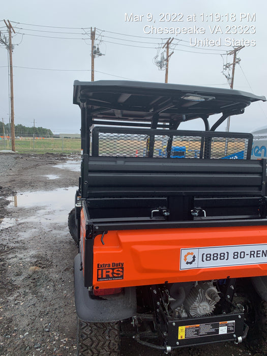 2021 Kubota RTV-X1140W-H Plastic Canopy, Windshield Acrylic Clear, LED Strobe Light, Wire Harness Kit, Back up Alarm