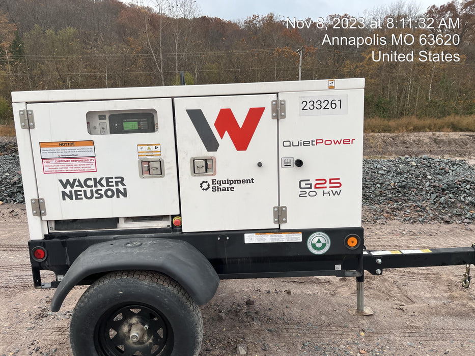 2022 WACKER NEUSON G25