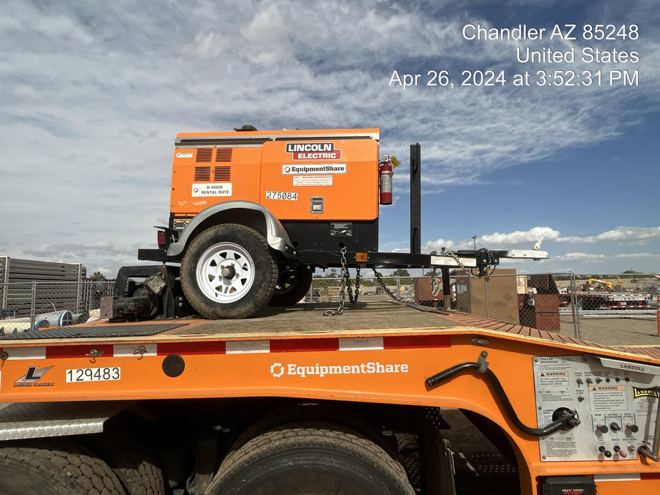 2022 Lincoln Electric LE400 Kubota V1505, Trlr, Cable Rack, Light Kit, ES Decals, T3