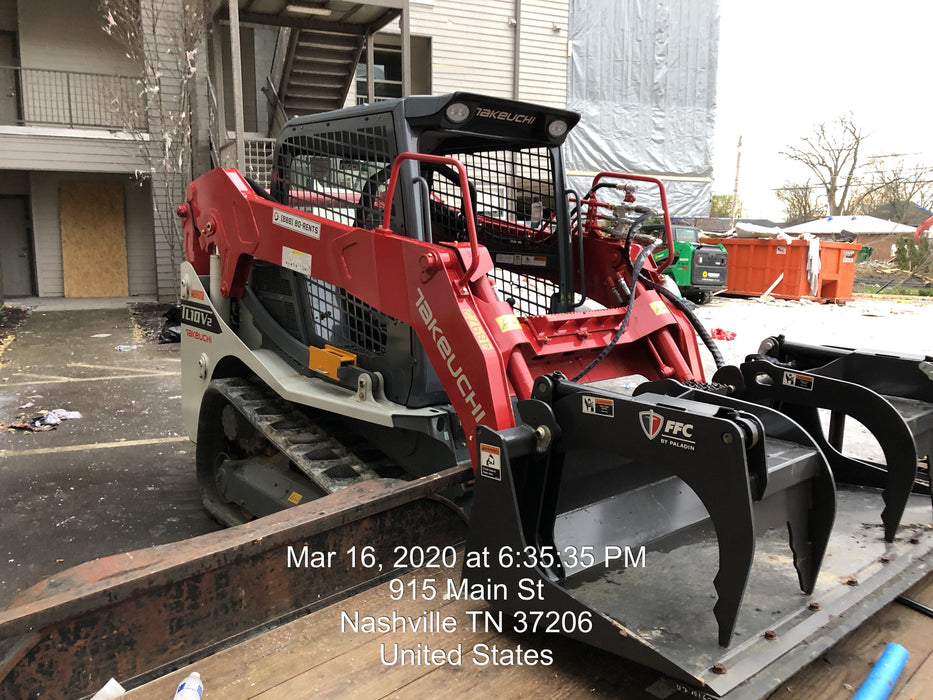 2018 PALADIN 76" Scrap Grapple Bucket - Paladin