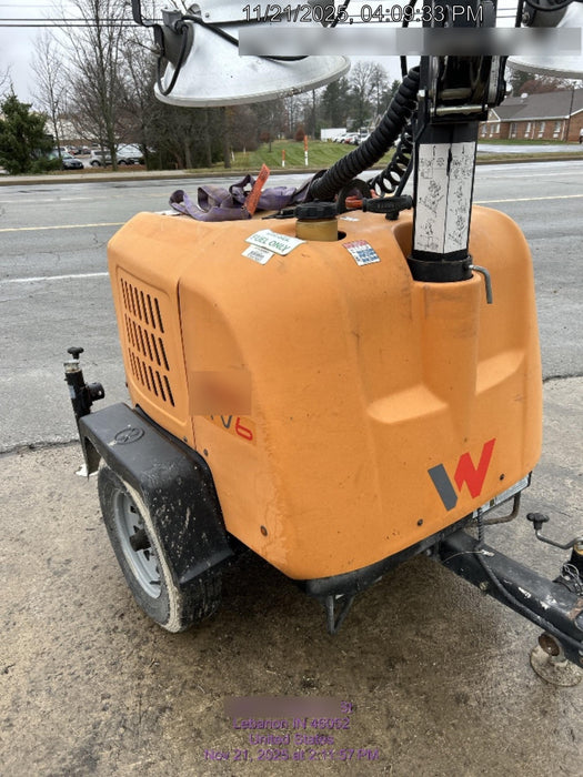 Wacker Neuson LTV6K-MH Ball 2/Pintle 2.5 Combo Hitch Kubota Cold Weather D1X05 Kubota Engine Block Heater D1X05 Telematics EQ SH Kubota