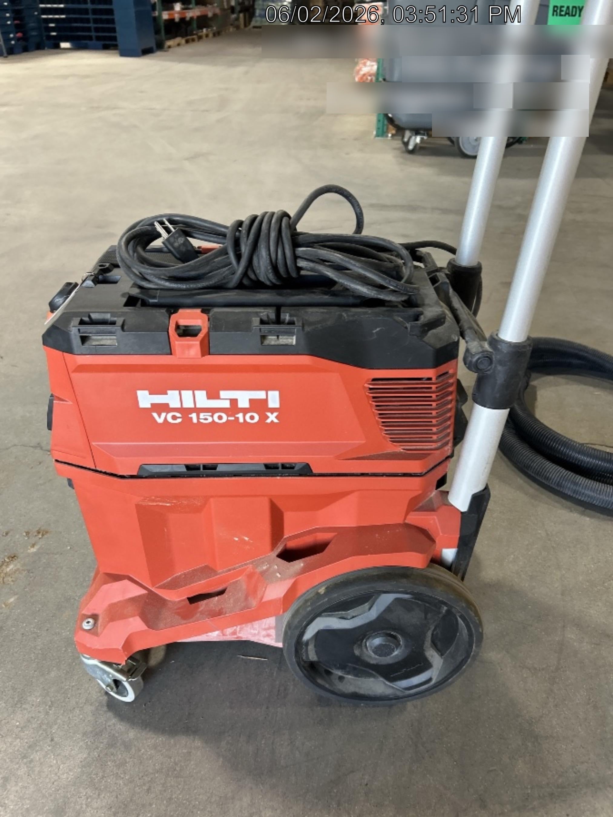 2024 HILTI VC 150-10 X