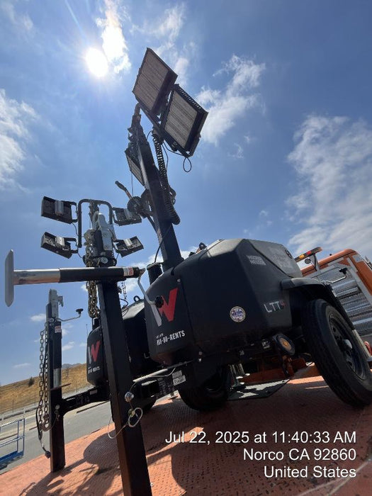 2024 Wacker Neuson LTT4 Diesel, Kohler KDW702, Deep Sea Controller, Auto Start, LED 320W, Bypass Outlet, T3