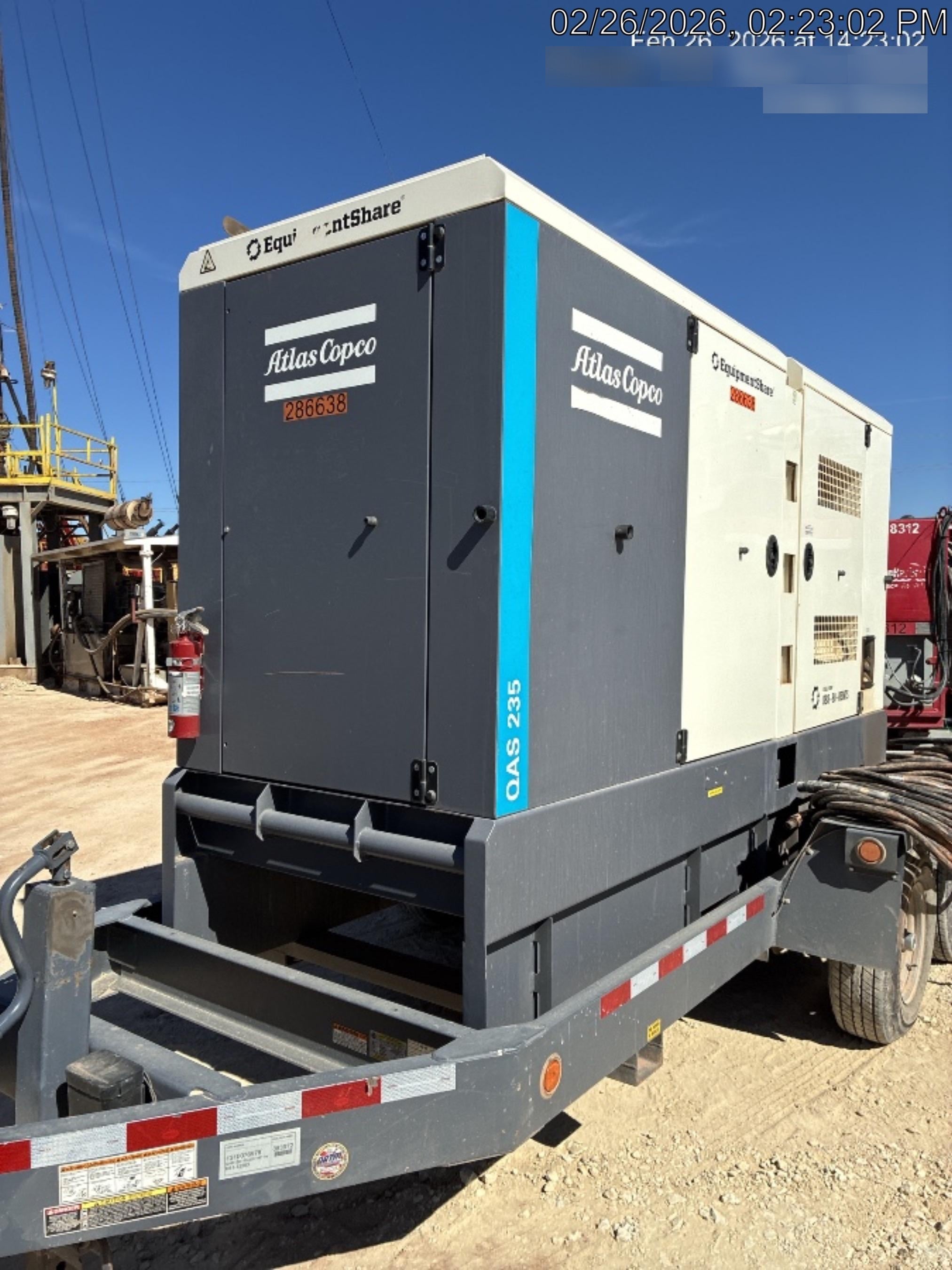 2023 ATLAS COPCO QAS 235