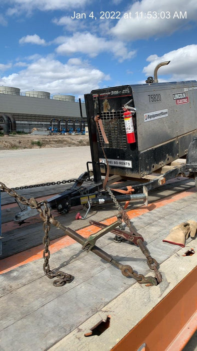 2020 Lincoln Electric Vantage 322 Welder Ready-Pak 3, w/ GPS & Decals (includes trailer, cable rack, fender light kit)