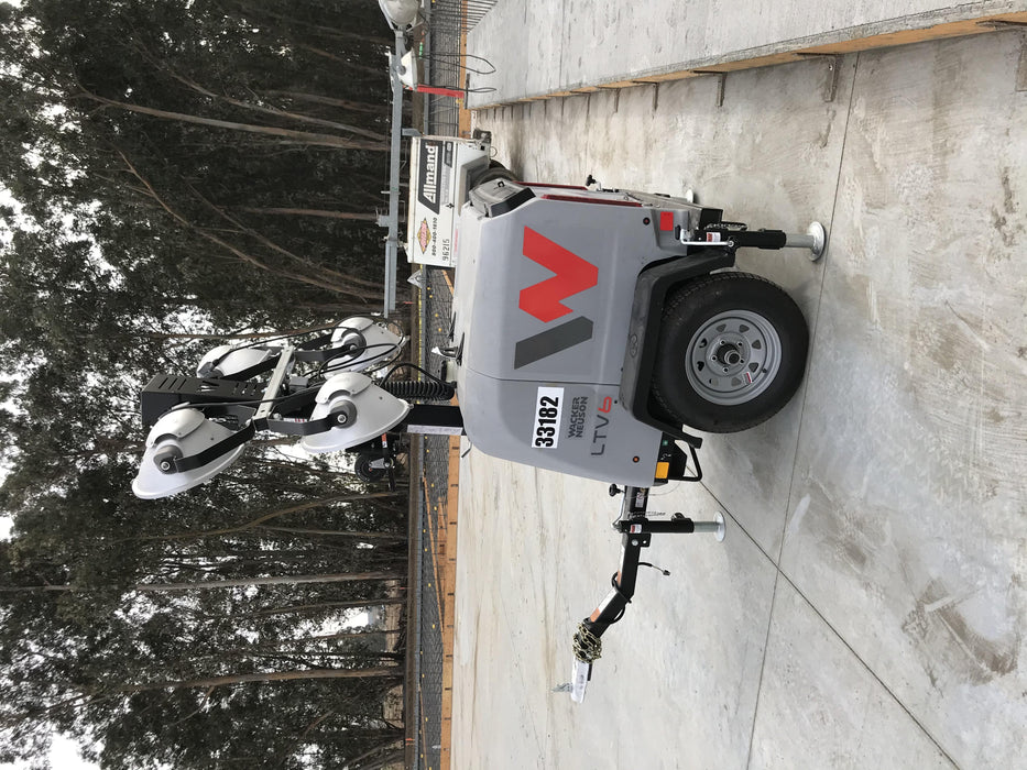 2019 Wacker Neuson LTV6L-MH Wacker Neuson LTV6L Mobile Light Tower w/Fuel Level Sensor Installed