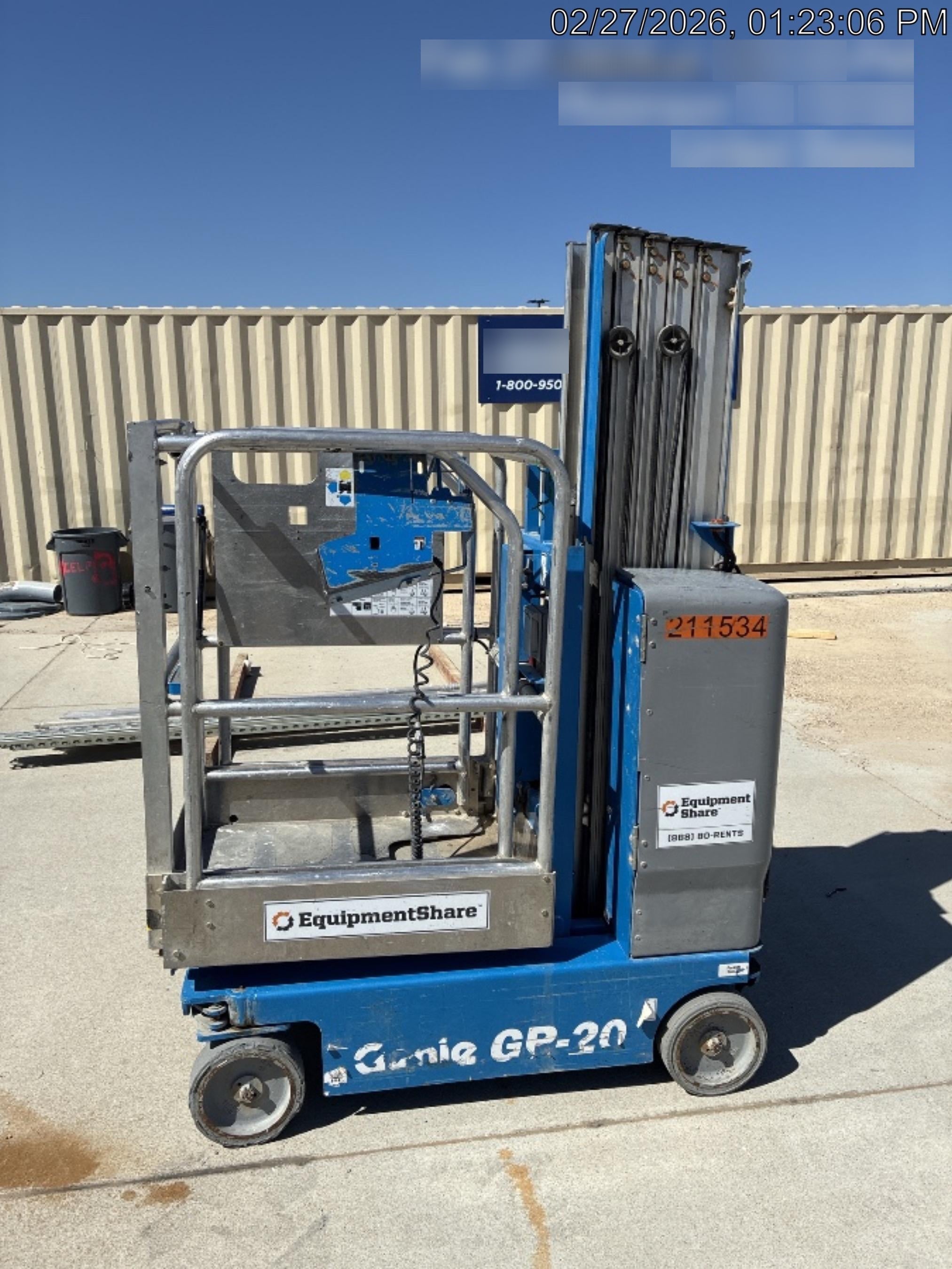 2022 GENIE GR-20