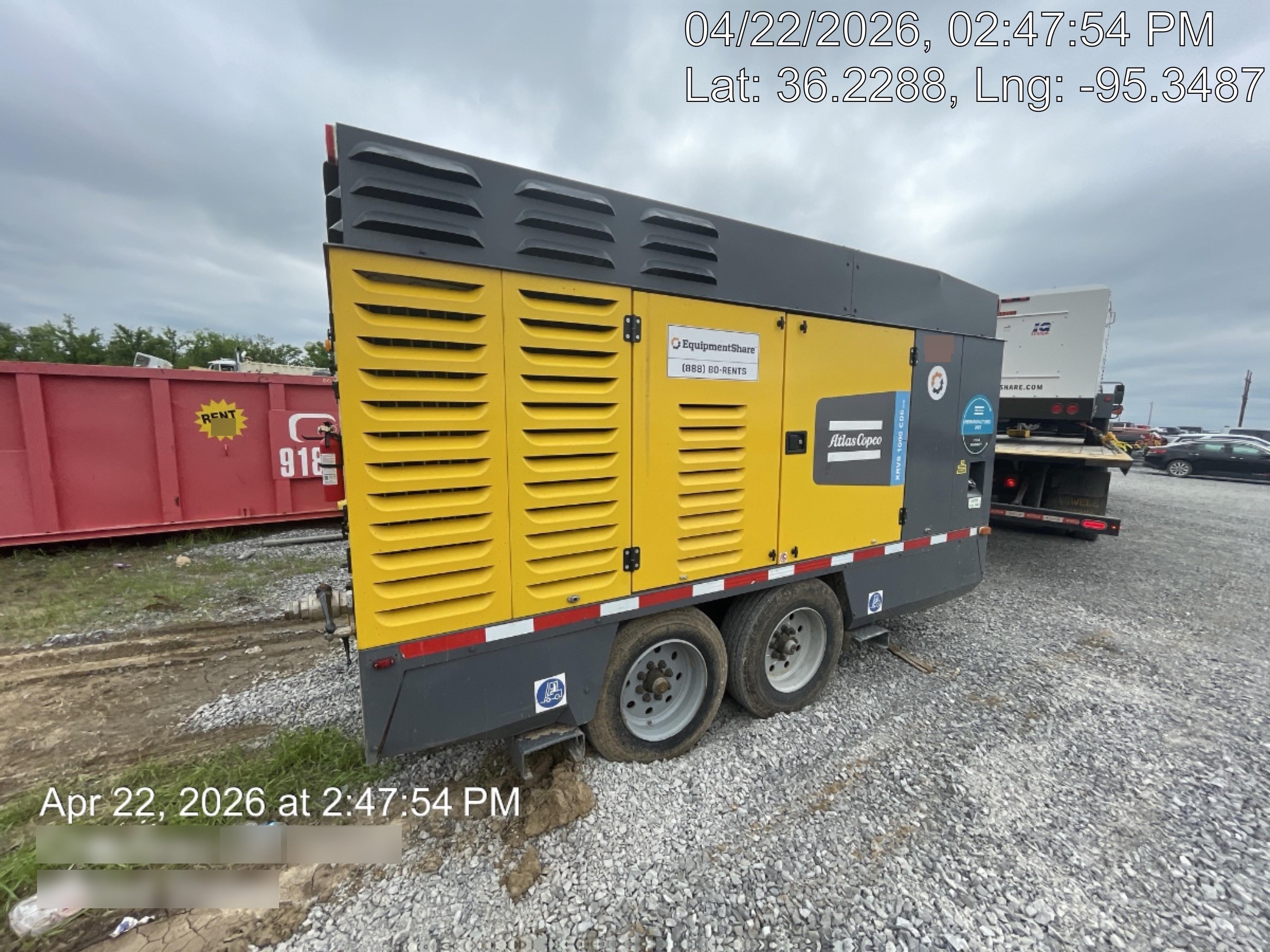 2022 ATLAS COPCO XRVS 1000 Tier 3 Reman