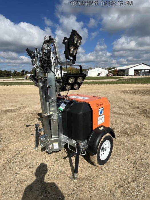 2024 Wanco WLTT-4MM4K Diesel, Deep Sea Controller, Shore Power Plug, Auto Start, (4) 350W LED Floodlights, 4kW Generator, 60 Gal Fuel Tank, 2" Ball, T3