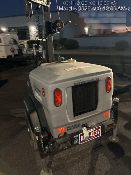 2024 Wacker Neuson LTT4 Diesel, Kohler KDW702, Deep Sea Controller, Auto Start, LED 320W, Bypass Outlet, T3