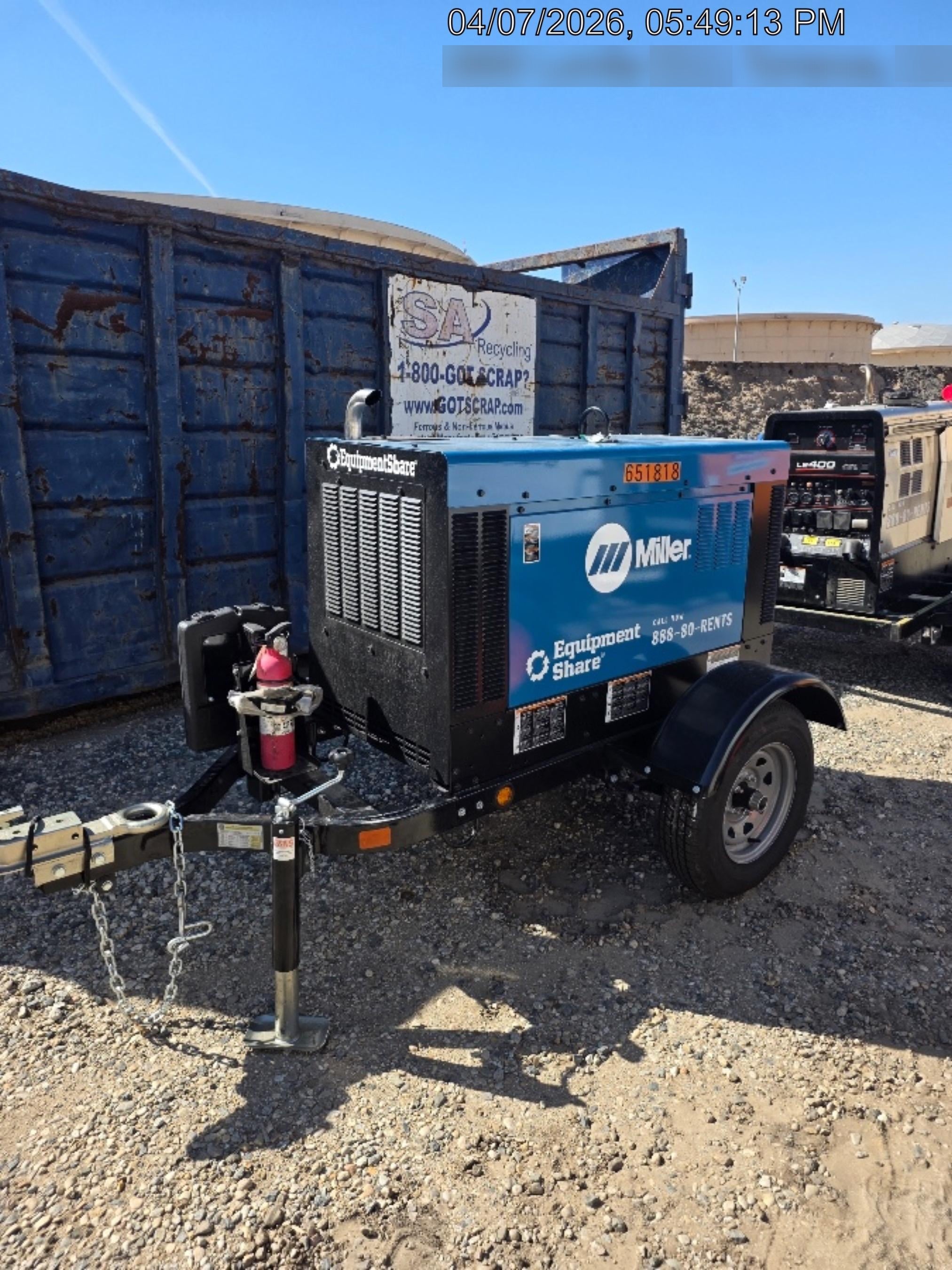 2026 MILLER ELECTRIC BIG BLUE 400